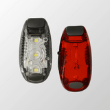 Lys til løbevest - 2-pak (Hvid/Rød)