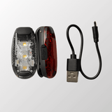 Lys til løbevest - 2-pak (Hvid/Rød)